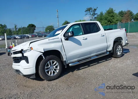 2022 Chevrolet Silverado 1500 4Wd Short Bed Rst z USA, uszkodzony, nr VIN 3GCUDEED2NG512375